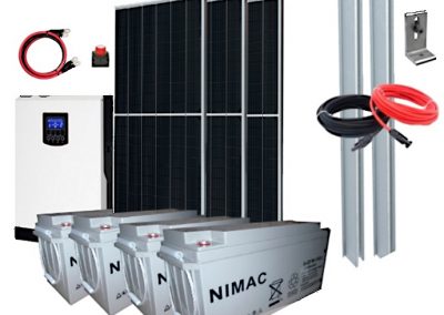 Kit solar fotovoltaico 3500W