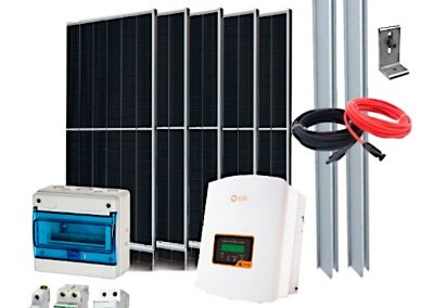 Kit solar fotovoltaico On-Grid 2,25kWp