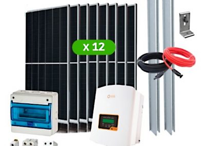 Kit solar fotovoltaico On-Grid 5,4 kWp